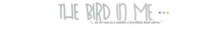 ▪ ▪ theBIRDinME ▪ ▪ ▪ ▪